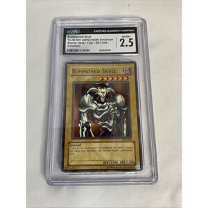 Yu-Gi-Oh! Summoned Skull Metal Raiders 1st Edition 1996 CGC 2.5